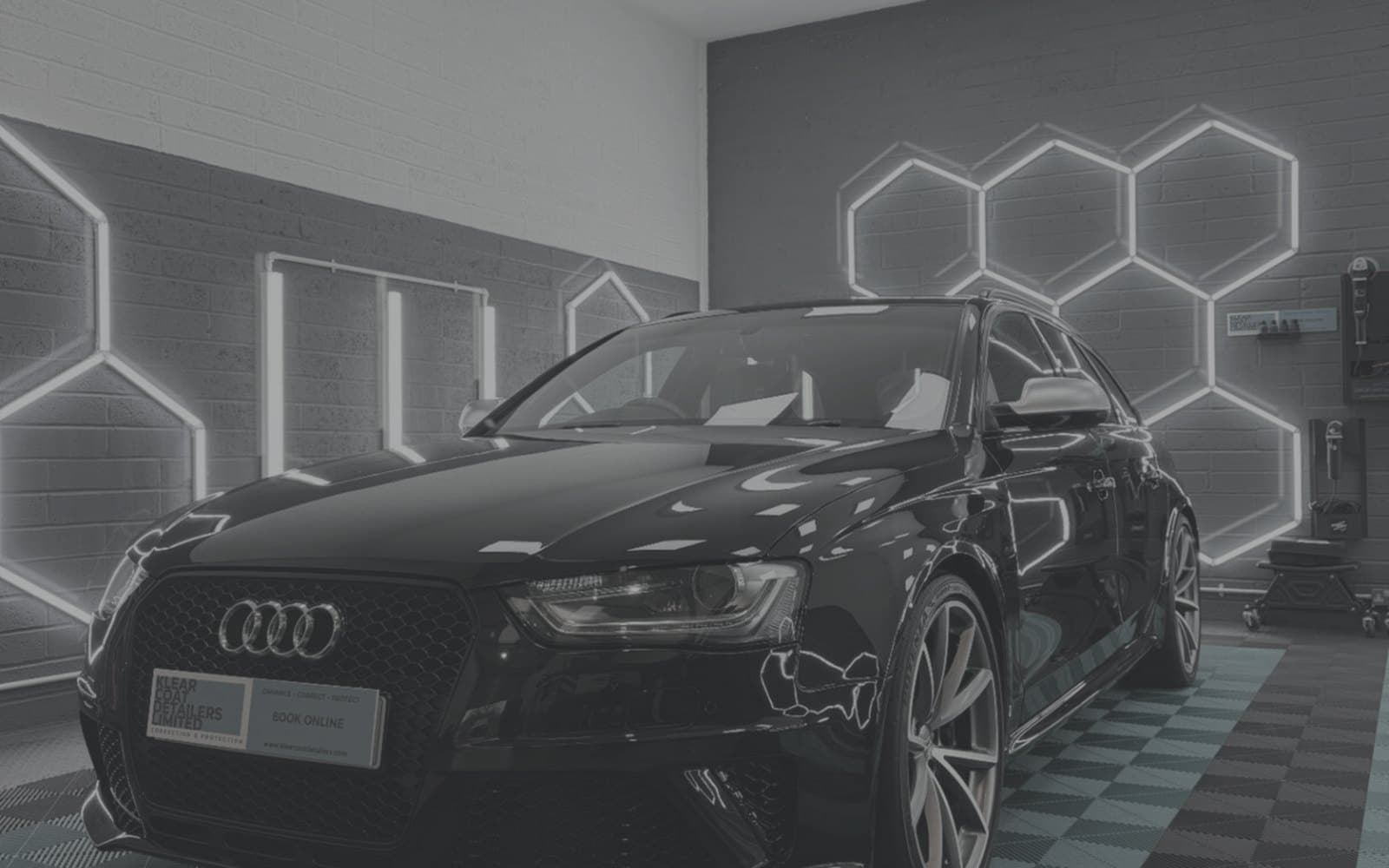 Audi RS4 Avant before paint correction — placeholder