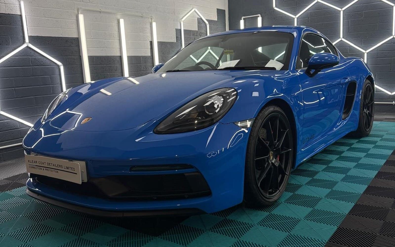 Porsche 718 Cayman GTS after coating — placeholder