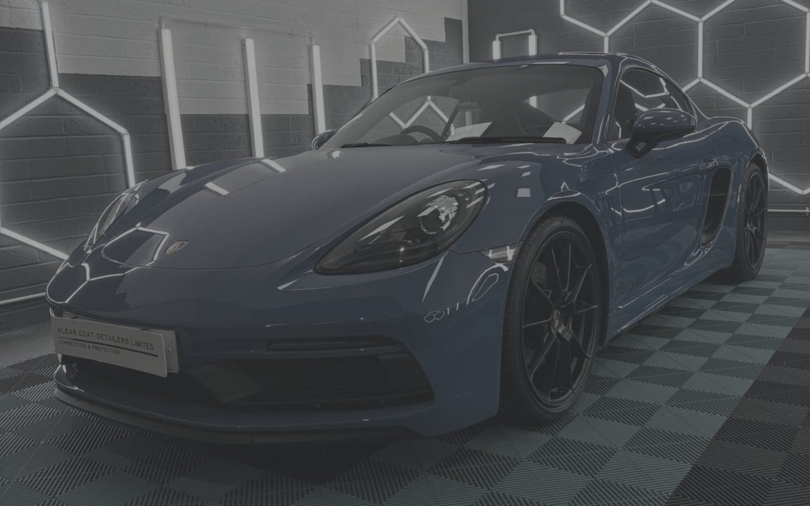 Porsche 718 Cayman GTS before coating — placeholder