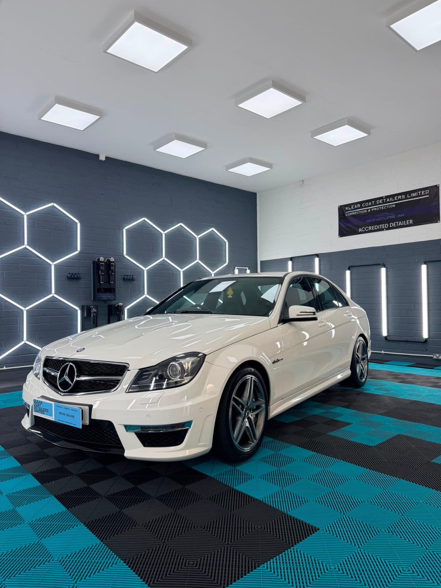 Mercedes C63 AMG ceramic coating