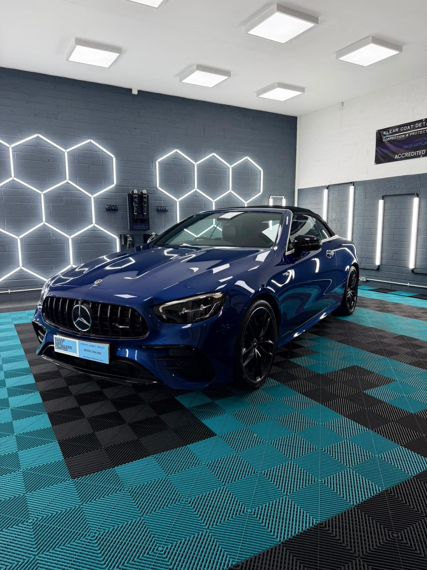 Mercedes-AMG E53 Cabriolet ceramic coating